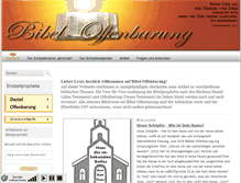 Tablet Screenshot of bibel-offenbarung.org